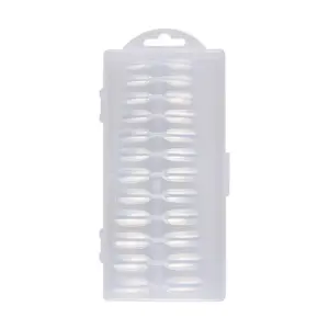 Set de uñas transparentes