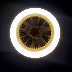 Luz Ventilador Colgante Multifuncion