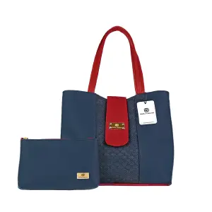 Bolso Karla Chacon Line Azul