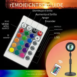 Lampara Proyector De Atardecer