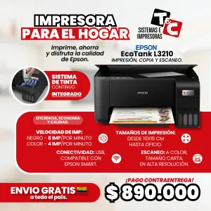 Impresora EPSON L3210