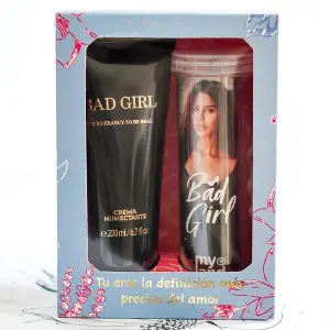KIT PERFUME Y CREMA BAD GIRL