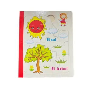 Libro Rompecabezas Madera Juguete Aprend