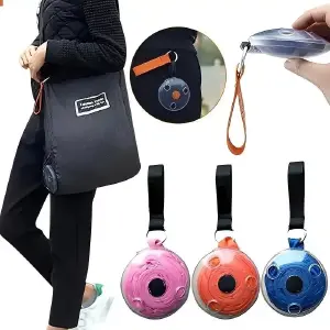 Bolsa De Compras Plegable Enrollable