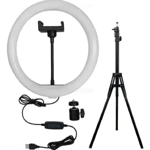 Aro De Luz Led 26 Cm Soporte trípode