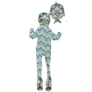 Pijama de Peluche Maleta