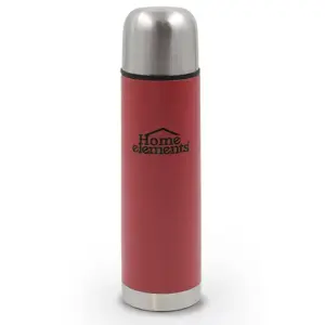 Termo Acero Doble Pared 1 Litro Rojo