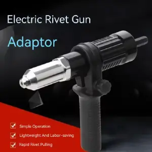Adaptador de remachadora para taladro