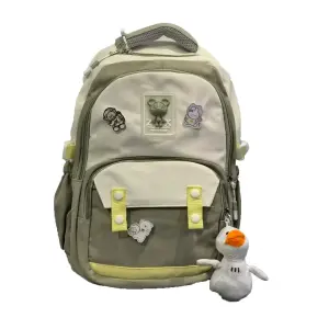 Maleta Morral Escolar Peluche Cafe C