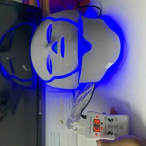Mascara Facial Led Con Cuello Fotónica