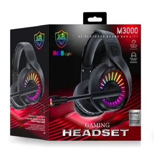 Auriculares Diadema Gamer M3000 con cabl