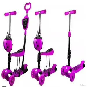 Patineta 5 En 1 Scooter Niños