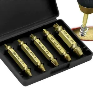 Brocas Extractor Tornillos Dañados X 6