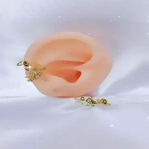 EARCUFF MARIPOSAS DORADAS