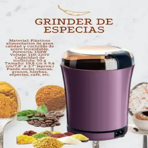 Molino Pulverizador Electrico Portatil