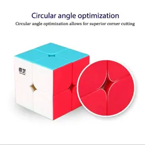 Cubo Rubik 2x2 Qiyi Ms Magnetico Sticker