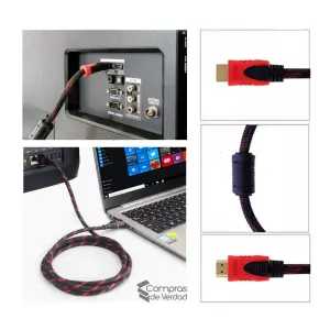 Cable Hdmi 10 Metros Doble Filtro Malla