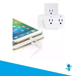 Enchufe Toma Inteligente Wifi Doble