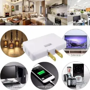Multitoma Corriente Plegable Conector