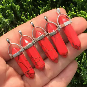 Collar Cuarzo Rojo Jaspe + Estuche