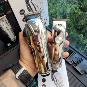 COMBO KEMEI PLATEADO: Elegancia y Precisión en tus Manos - COMBO KEMEI PLATEADO