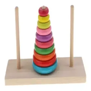 JUEGO DE AROS MADERA