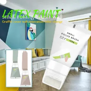 Rodillo de pintura de látex para reparac