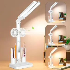 Lampara de Escritorio Ventilador 814-3