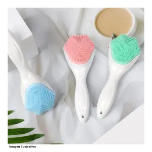 Cepillo Exfoliante Facial Silicona Piel