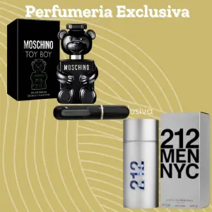 Moschino toy boy+ 212 NYC+perfumero
