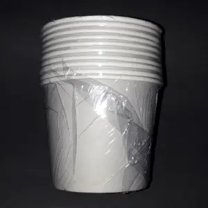 VASO PLATEADO MATE   x 10  7 ONZ