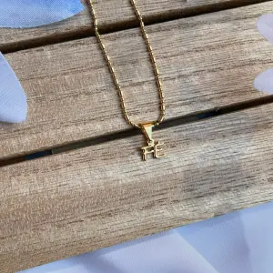 Dije de Fe con cadena punto palito