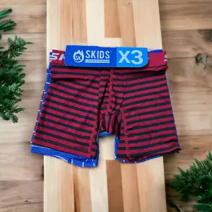 BOXER PARA NIÑOS PAQ X 3 ESTAMPADO RAYAS