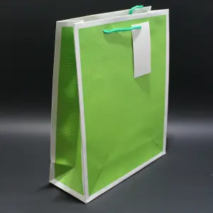 Bolsa para regalo cuadros y rayas  past