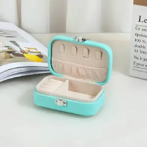 Joyero organizador pequeño multicolor