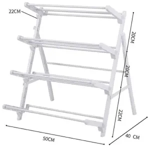 Organizador Zapatero 4 Niveles Plegable