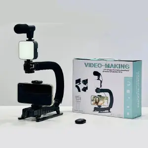 Video Portátil Micrófono Luz making