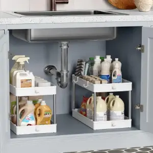 Organizador Multiusos de dos Niveles