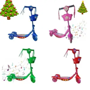 Patineta Scooter Monopatin con Canasto