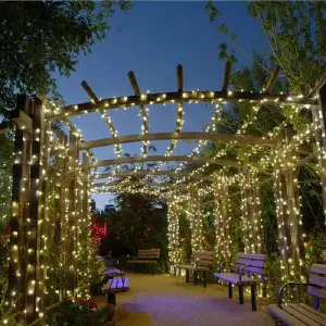 Descripción Luces navideñas LED de 20M,