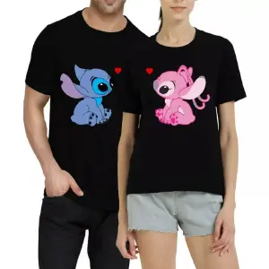 CAMISAS EN PAREJA STITCH