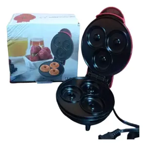 Maquina mini donas 3 aros antihaderente
