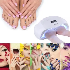 Lampara Led-uv De Uñas Gel