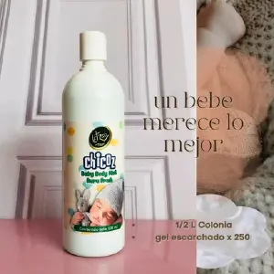 COMBO COLONIA BEBE MAS GEL ESCARCHADO