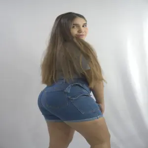 Short Azul Cruzado Mujer Bolsillos