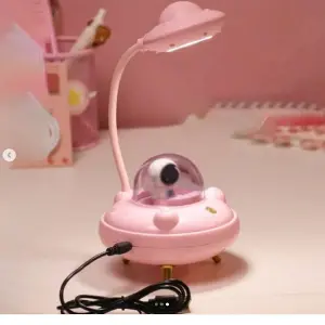 Lampara de mesa ovni