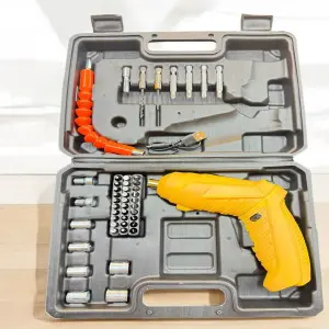 Taladro inalambrico con accesorios
