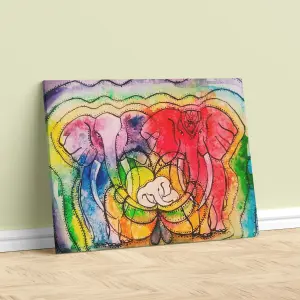 ELEFANTE LIENZO 10