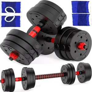 Kit De Pesas Ejercicio Mancuernas 20kg
