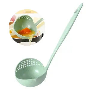 Cucharon con colador practico